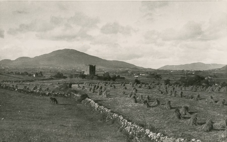 Dating from the 1930s, this photograph shows Moyry Castle in the context of the Moyry Pass, an important communication route in south Ulster. Courtesy of Armagh County Museum Dating from the 1930s, this photograph shows Moyry Castle in the context of the Moyry Pass, an important communication route in south Ulster. Courtesy of Armagh County Museum